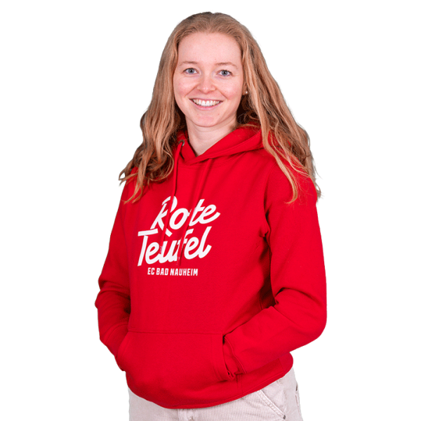 Rote Teufel Kapuzenpullover - Damen