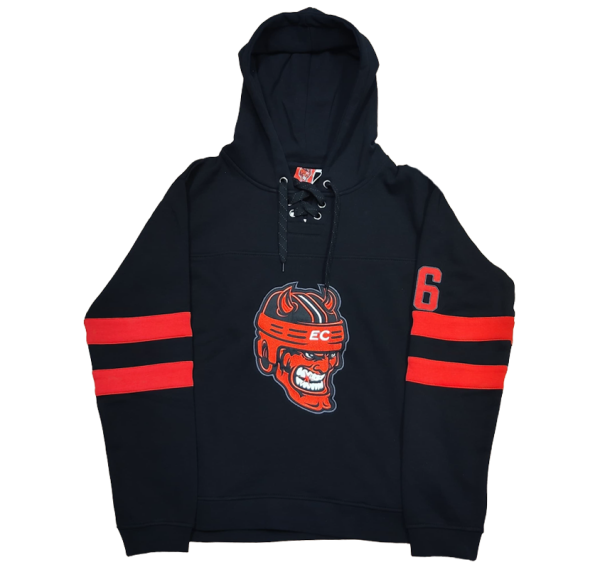 Hockey Hoodie Red Devil