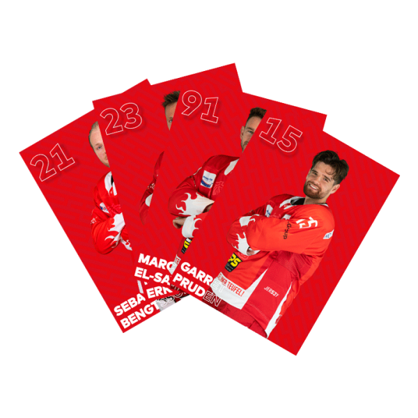 Autogrammkarten-Set 2025/26