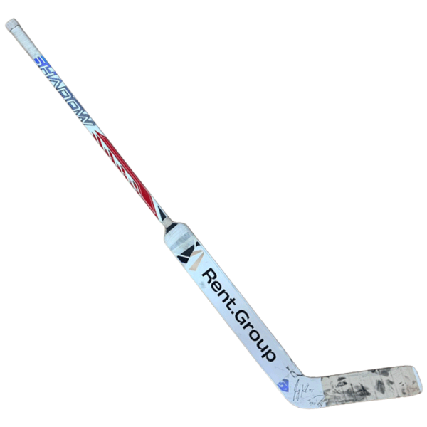 Originaler Torwartschläger der Saison 25/26 (gebraucht, signiert)